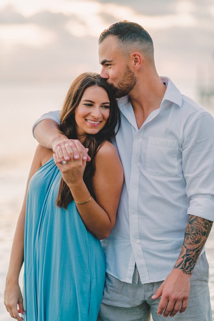 proposal engagement photography star fish point grand cayman