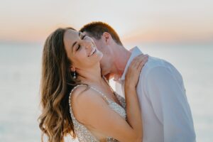 grand cayman couple portrait engagement beach photographer