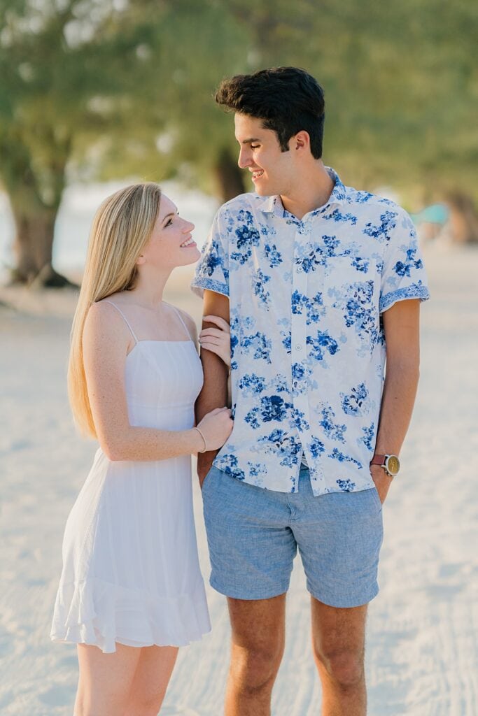 grand cayman graduation couple family beach photography