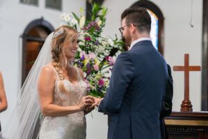 grand cayman wedding photography ceremony st ignatius church