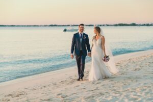 grand cayman wedding photography sunset governors beach