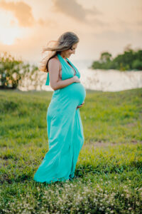 grand cayman maternity family dog photography