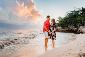 spotts beach grand cayman family maternity photography