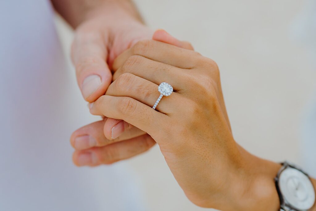 grand cayman seven mile beach surprise proposal engagement will lilla