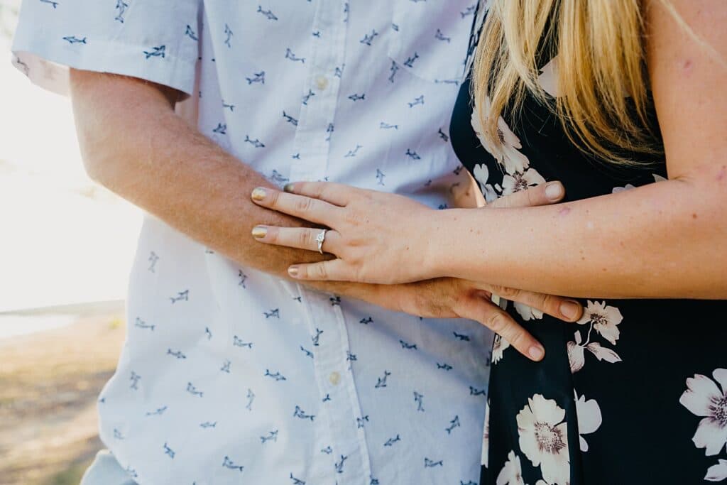 grand cayman starfish point engagement couple photography