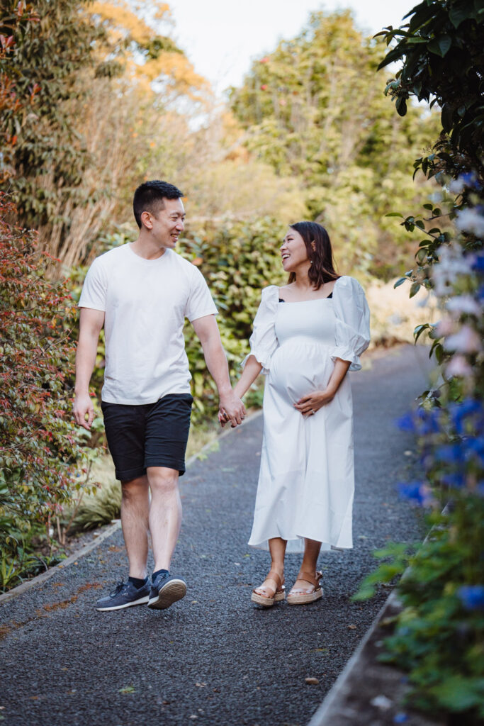 auckland botanical gadrens maternity photographer