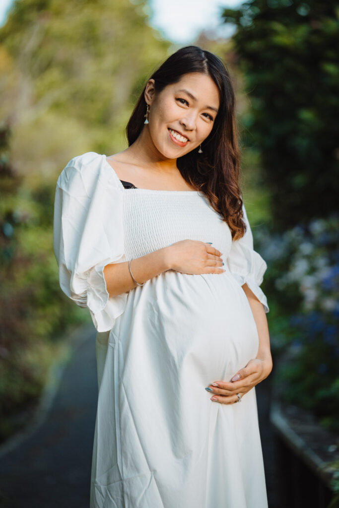 auckland botanical gadrens maternity photographer