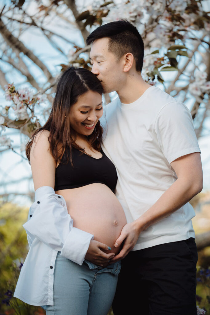 auckland botanical gadrens maternity photographer