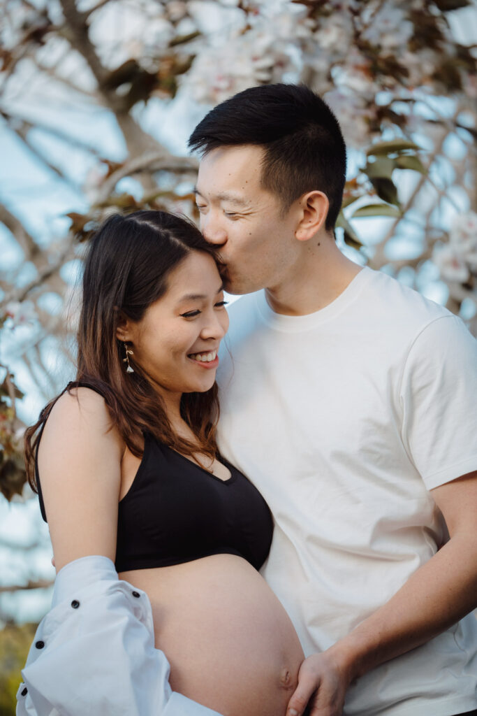 auckland botanical gadrens maternity photographer