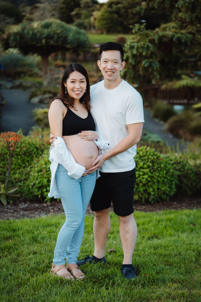 auckland botanical gadrens maternity photographer