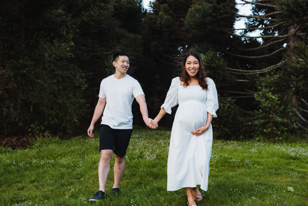 auckland botanical gadrens maternity photographer