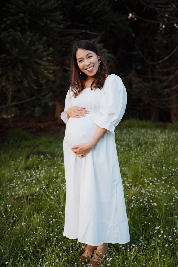 auckland botanical gadrens maternity photographer