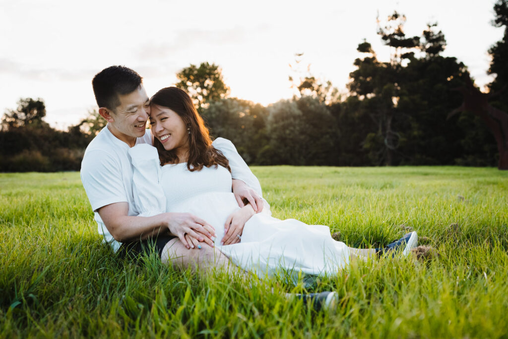 auckland botanical gadrens maternity photographer