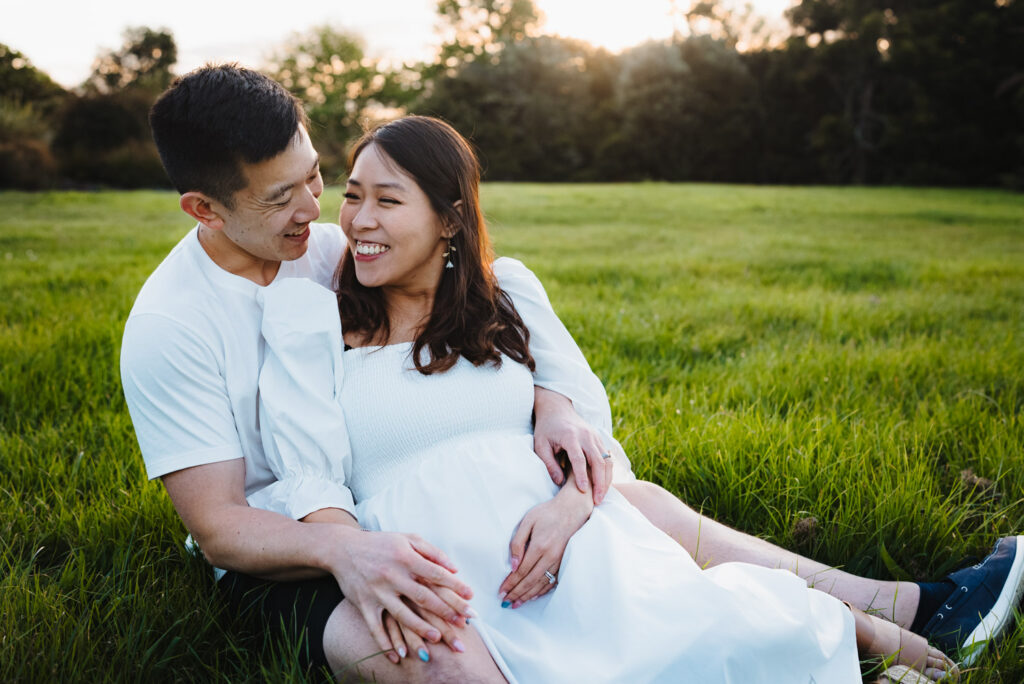 auckland botanical gadrens maternity photographer