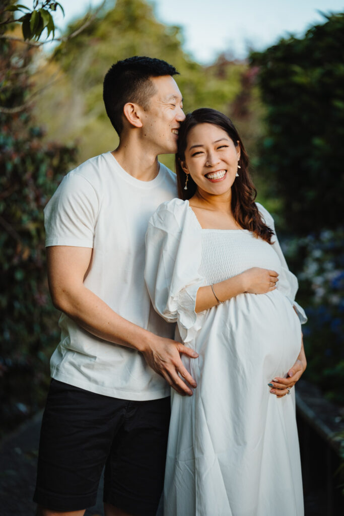 auckland botanical gadrens maternity photographer