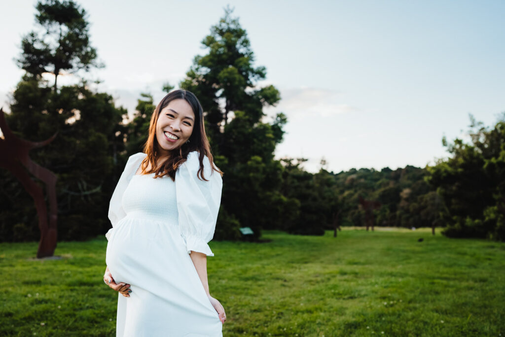 auckland botanical gadrens maternity photographer